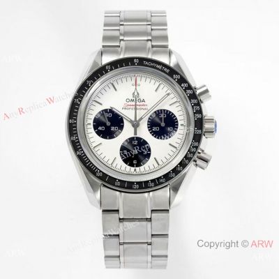 Super Clone Omega Speedmaster Moonwatch cal.9300 Panda Dial 44mm